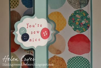 *You're Sew Nice
Keywords: Mini Button Dies Sizzix Flip-its Cards