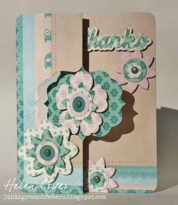 *Floral Thanks
Keywords: Sizzix Flip-its Cards