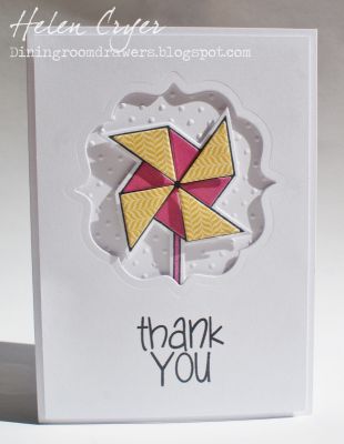 *Pin Wheel Thanks
Keywords: pinwheels2stamp Stephanie Barnard Sizzix Products
