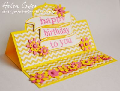 Bright Floral Stand-Ups
Keywords: ribbonbanner2stamp Sizzix Stand-Ups Cards