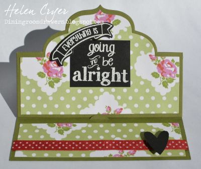 *Be Alright Stand-UP
Keywords: chalksayings2stamp Sizzix Stand Up Cards