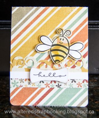 Front of Pop Up Bee Card
Keywords: bee4me, hive4bees, background4bees, pop up card