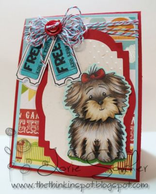 Free Kisses From Cookie
A sweet little card featuring Cookie and the new tickets2stamp stamp set and dies.
Keywords: tickets2stamp birthday4cookie