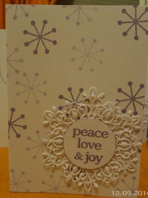 peace love and joy
