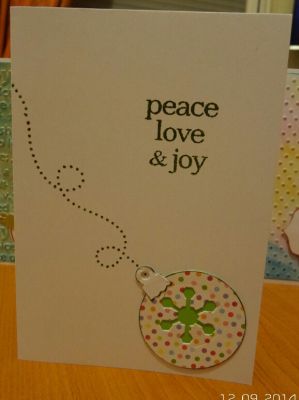 peace and snow
