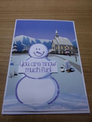 you are snow much fun!
