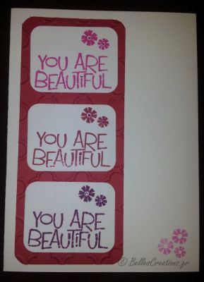 you are beautiful
