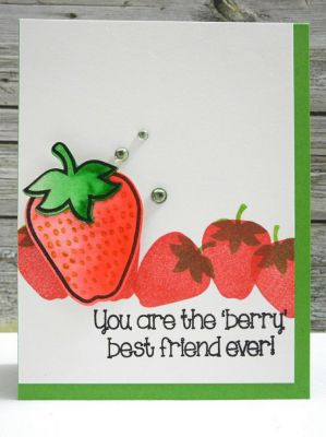 Berry Best Friend
Keywords: strawberries2stamp