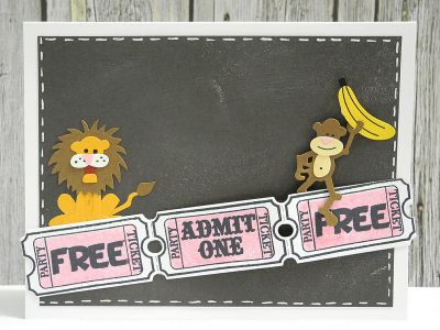 Jungle Animal Invite
