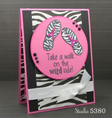 *Take a walk on the wild side!
Keywords: flip2stamp/sandals4summer
