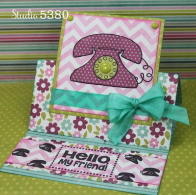 *Hello My Friend
Keywords: stamp2build phone4you Sizzix Stand Up Cards