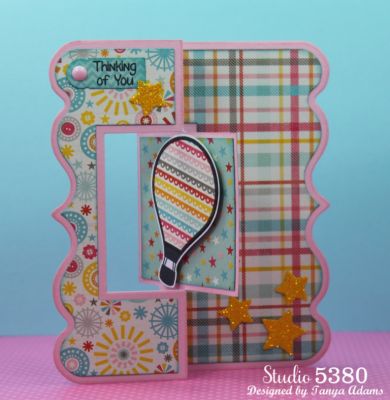 *Thinking of you.
hot4balloons, Fancy Edge Flip-its Card, Sizzix Framelits Die Set with stamps (Balloons & Cupcakes)
Keywords: hot4balloons Sizzix Flip-its Cards Stephanie Barnard Sizzix Products FancyEdgeFlipit