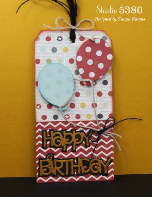 *Happy Birthday gift tag
Keywords: Happy Birthday Word Dies