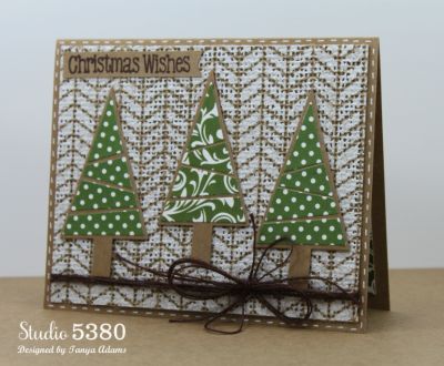 *Christmas Wishes
Keywords: Sizzix Triplit Christmas Trees