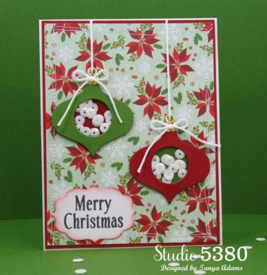 *Merry Christmas Shaker Card
Keywords: Triplit Ornaments