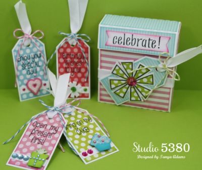 *Tags and gift box

