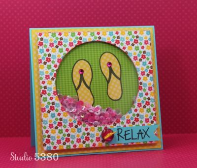 *Relax
flipflop2stamp shaker card
Keywords: flipflop2stamp