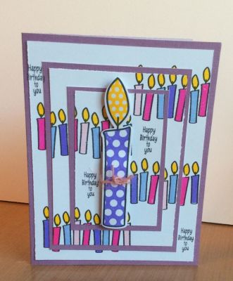 Birthday candles
