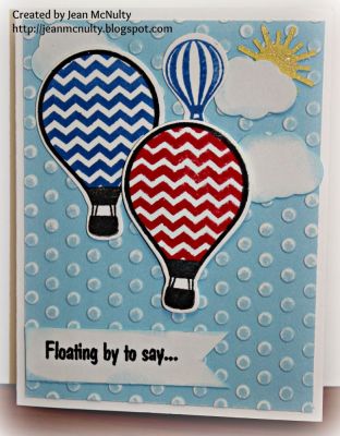 Floating by to say Hi!
Keywords: hot4balloons, June Stamp & Die Set