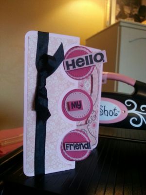 Call me friend
Phone 4 U set using the 
Keywords: Framelits Flip die set