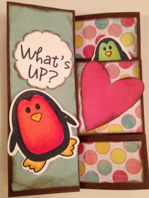 Penguin Birthday - front
Penguin Happy Birthday
Keywords: Penguin, hearts, tickets