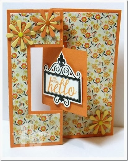 *Just Saying Hello
Keywords: Medium Flower sign4words Sizzix Flip-its Cards