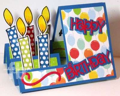 *Happy Birthday
Keywords: Candles4birthday Sizzix Step-Ups Cards