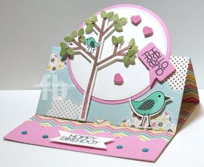Hello, Friend
Keywords: Sizzix Stand Up Cards