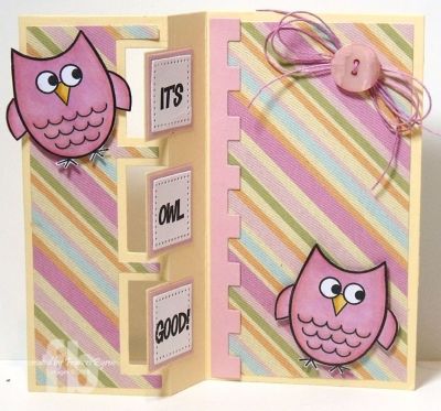 *Hoot Hoot
Triple Square Flip-its card using Owls2love stamp set
Keywords: TripleSquareFlipIt owls