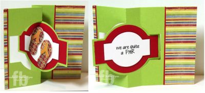 *We Are Quite A Pair
Keywords: FlipFlop2stamp Sizzix Flip-its Cards