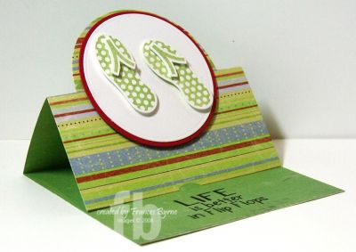 *Life is Better in Flip Flops
Keywords: Sizzix Stand Up Cards