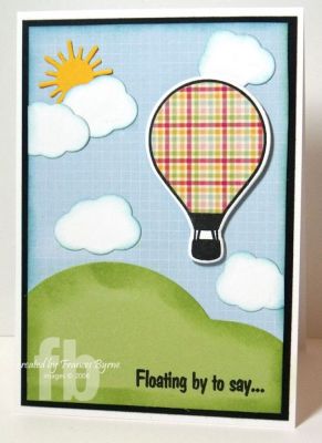 *Floating by to Say
Keywords: Hot4balloons Stephanie Barnard Sizzix Products