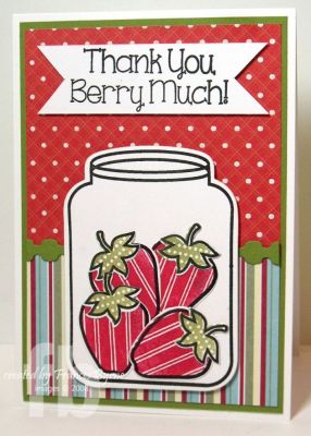 *Thank You Berry Much
Keywords: morestrawberries2stamp