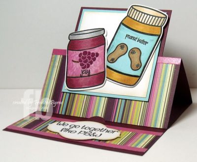 *We Go Together
Keywords: PB&J2Enjoy Sizzix Stand Up Cards