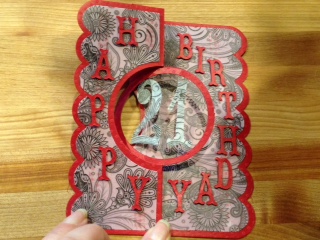 Keywords: 21st Birthday card