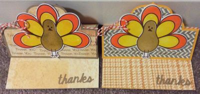 Thanks
Elegant Framelet Standup Card
Turkey2stamp
Butterfly2build
Labels4cutting (thank you stamp)
