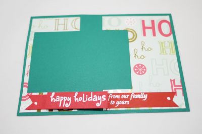 Personalized Christmas Stocking Flip It Cards-Backside

