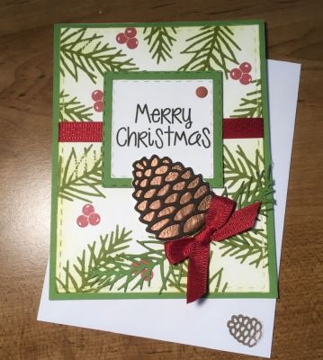 Merry Christmas Pinecone
