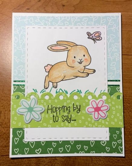 Hopping by
