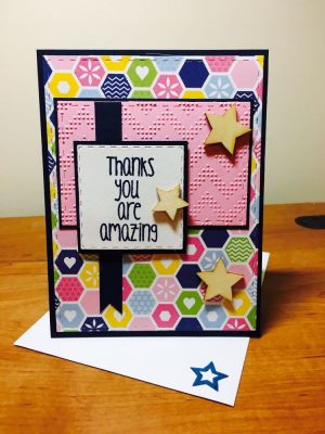 Thanks you're amazing
May 2017 card kit

