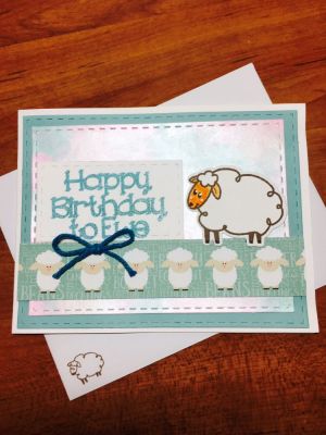 Happy birthday to Ewe on Easter
