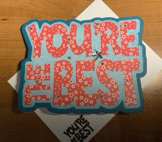 You’re the best
Keywords: You’re the best