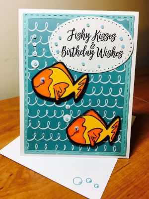 Birthday wishes and fishy kisses
