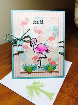 Stand Tall
Flamingos2stamp
Happymail2stamp dies
Presents Triplits
