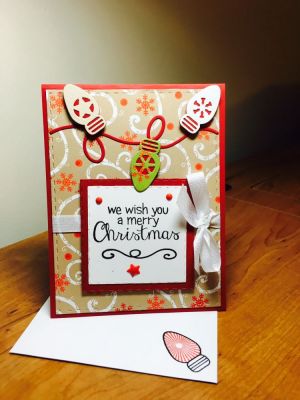 We wish you a Merry Christmas
Santa2stamp
Happy Holidays pattern paper
SB sizzix Christmas lights 661570
Stitched rectangles and squares
