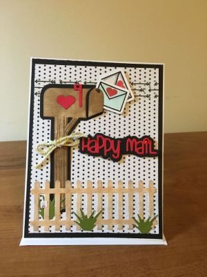 Happy Mail
Keywords: SizzixFlowersFence
