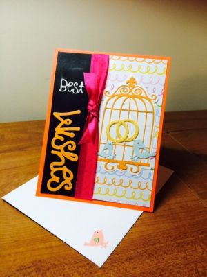 Best wishes
Best white embossed 
