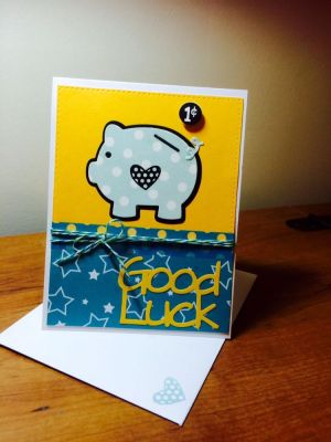 Good luck piggy
