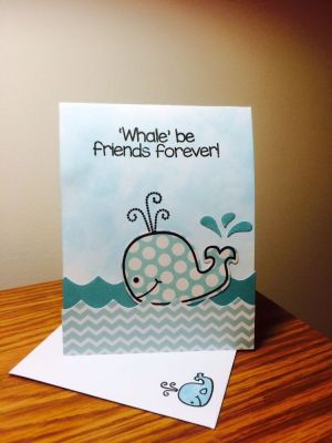 Whale always be friends
