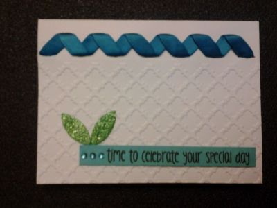 Time to Celebrate card
